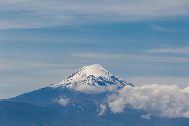 Het nationale park pico de orizaba bevat de hoogste berg van Mexico