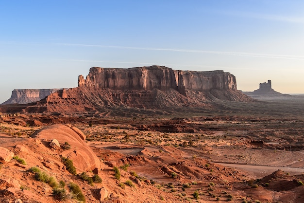 Het Navajo-park Monument Valley