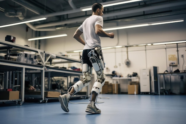 Het omarmen van de toekomstige revalidatietechnologie voor cybernetische beenprothesen