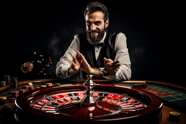 Foto het onthullen van de spannende wereld van roulette casino a man's ar adventure model no 32 03701 03