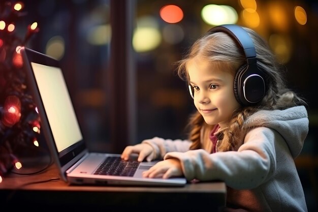 Het ontsluiten van het virtuele klaslokaal Het versterken van kinderen door middel van online leren thuis
