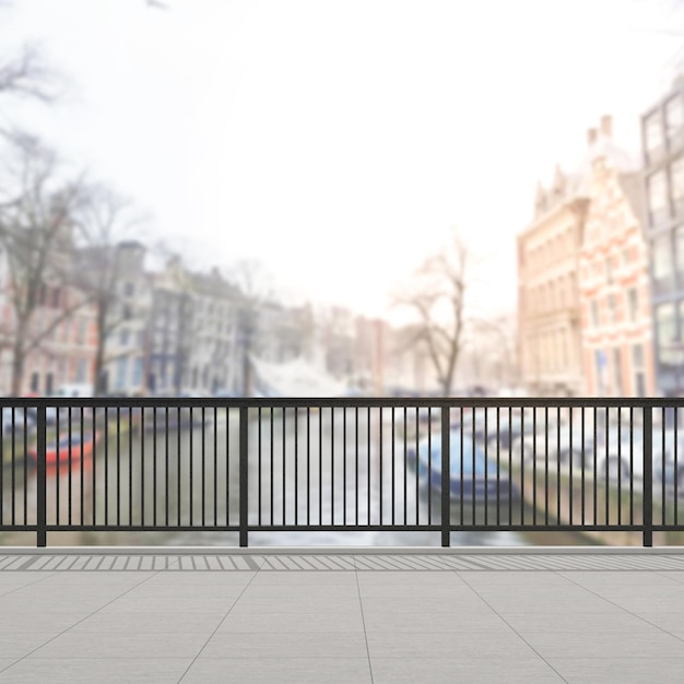 Het opbouwen van wazigheid en een prachtige reisfoto voor de achtergrond