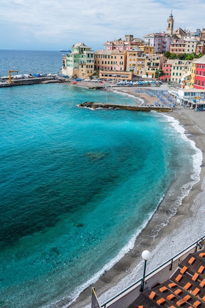 Het oude vissersdorpje Bogliasco, aan de Italiaanse Rivièra