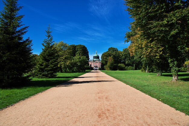 Het paleis en het park van potsdam, duitsland