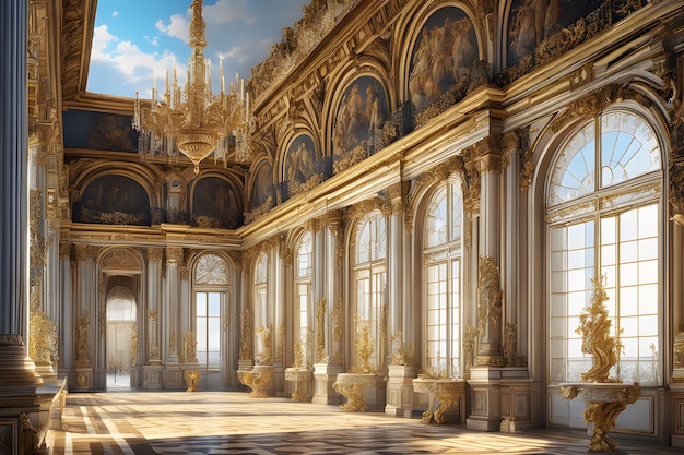 het paleis van Versailles