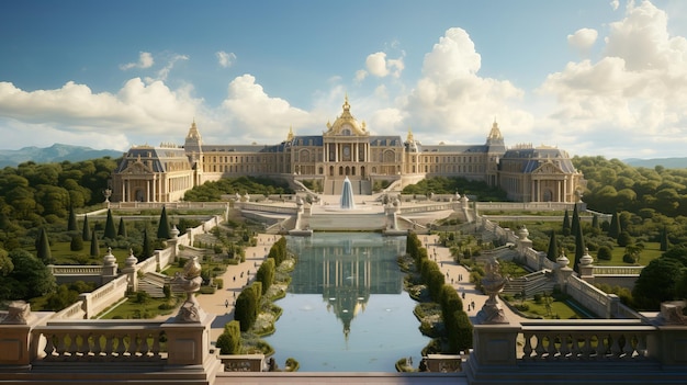 Het paleis van Versailles