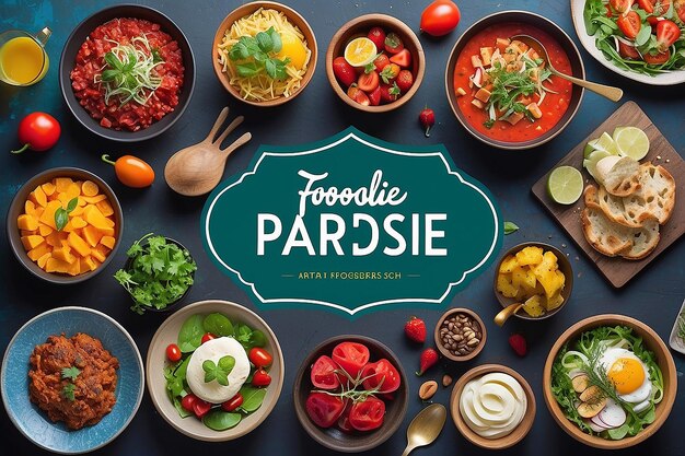 Het paradijs van de foodie.