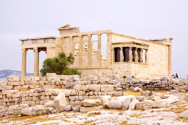 Het Parthenon in Athene Akropolis Griekenland