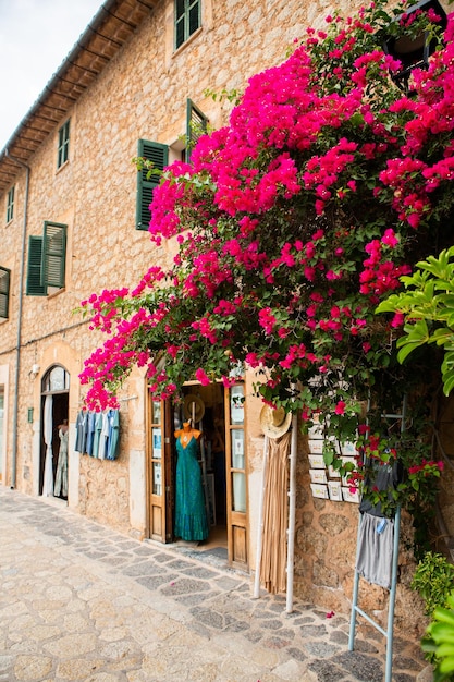 Het pittoreske Spaanse dorp Deia op Mallorca Spanje