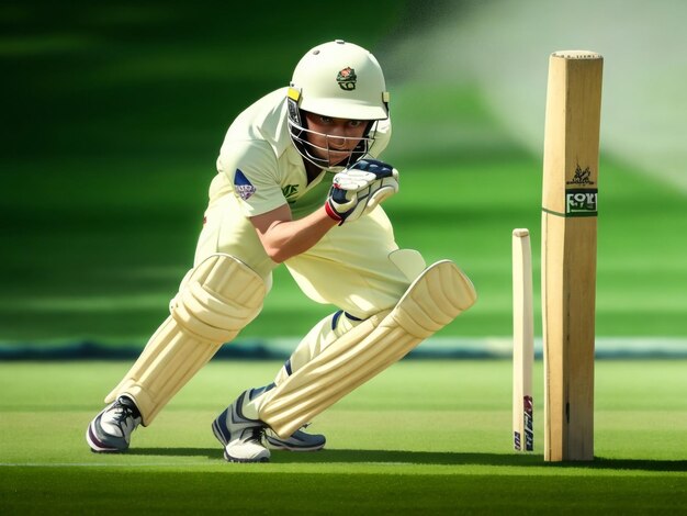 Het prachtige cricketveld