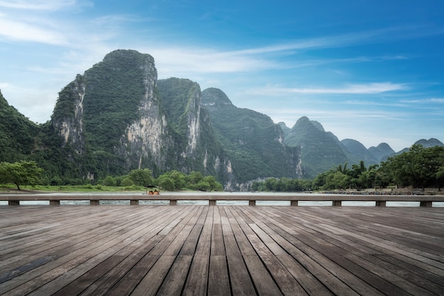 Het prachtige landschap van Guilin, China