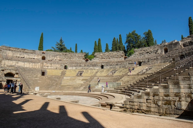 Het Romeinse theater in Merida