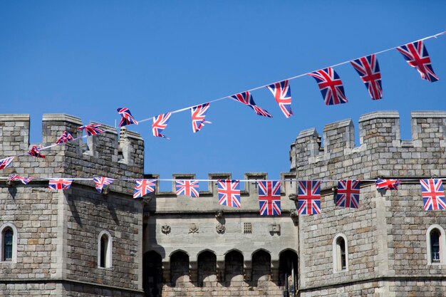 Het Royal Windsor Castle aan de rand van Londen