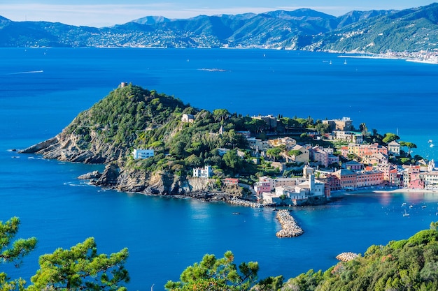 Het schiereiland Sestri Levante