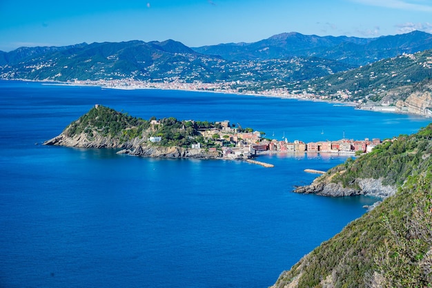 Het schiereiland Sestri Levante