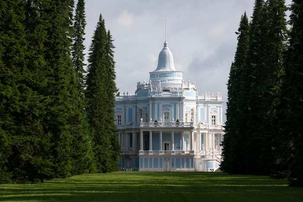 Het Sliding Hill-paviljoen in Oranienbaum Palace en Park Ensemble Lomonosov St Petersburg, Rusland