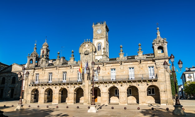 Het stadhuis van Lugo in Spanje