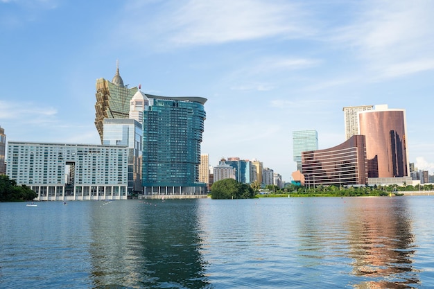 Het stadsbeeld van Macao