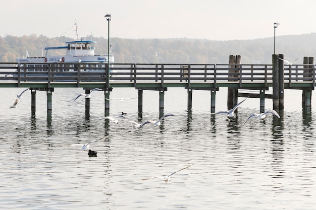 Het Starnberg-meer in Duitsland