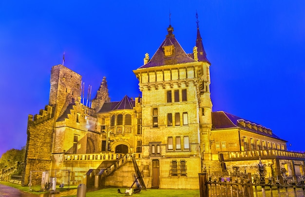 Het Steen, a medieval fortress in Antwerp, Belgium