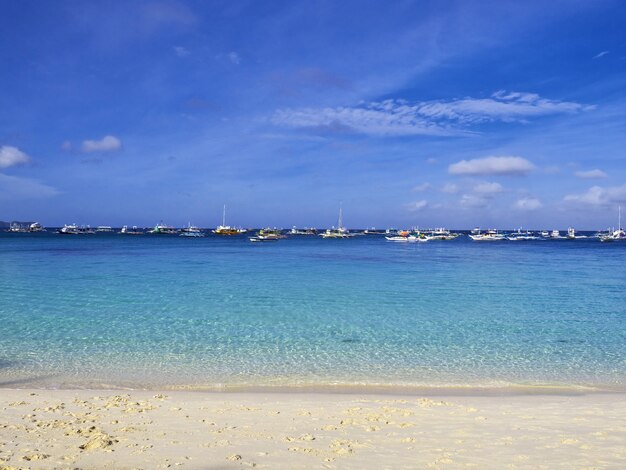 Het strand op Boracay-eiland, Filippijnen