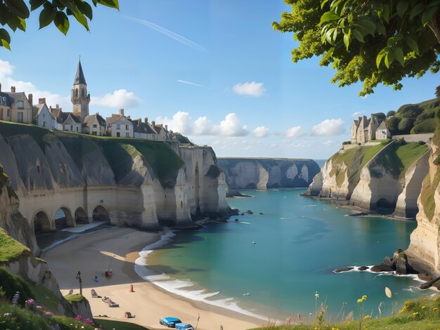 Het strand van du Pre Normandie