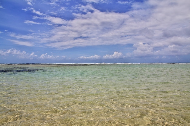 Het strand van Nusa Dua, Bali, Indonesië