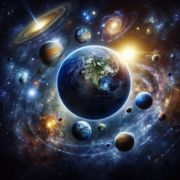 het universum