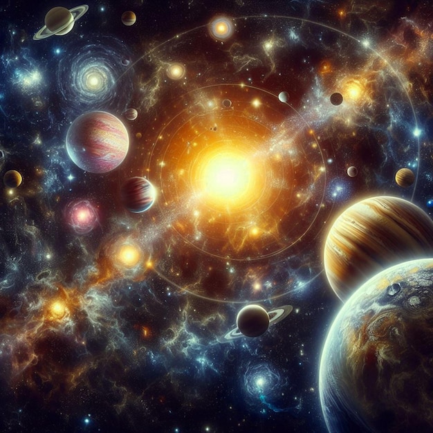 het universum