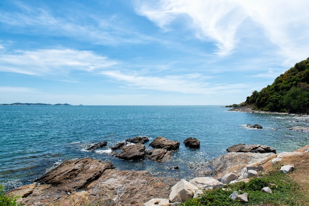 Het verbazende mooie overzeese park van Khao Laem ya-Mu Ko Samet in Rayong, Thailand.