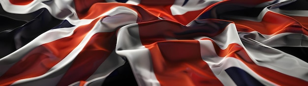Het Verenigd Koninkrijk zwaait met de vlag voor de onafhankelijkheid