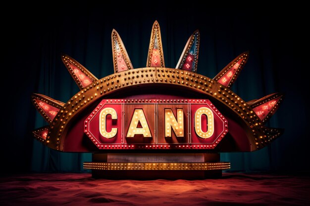 Het verkennen van de aantrekkingskracht Het ontdekken van de geheimen achter het casino teken AR 32 03360 03