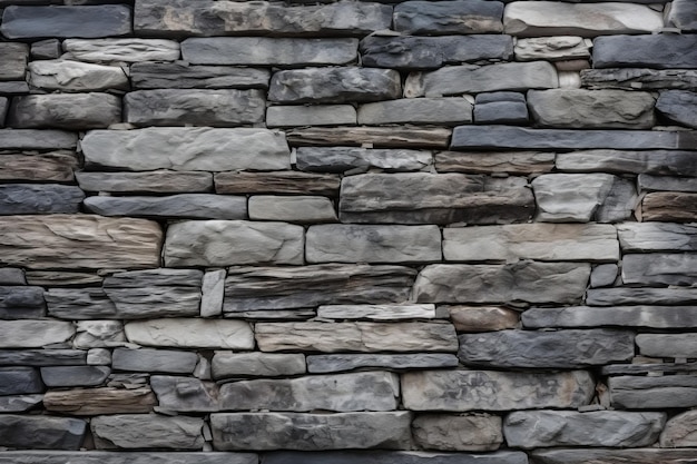Foto het verkennen van de ingewikkelde patronen een close-up opname van een gestructureerde stenen muur ar 32