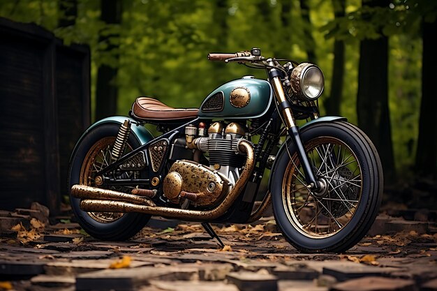 Het verkennen van de wereld van klassieke vintage en gemodificeerde motorfietsen