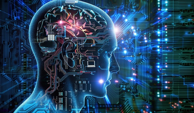 Foto het verkennen van neurale verbindingen gedetailleerde beeldvorming van hersenactiviteit met een chip die complexe interacties onthult