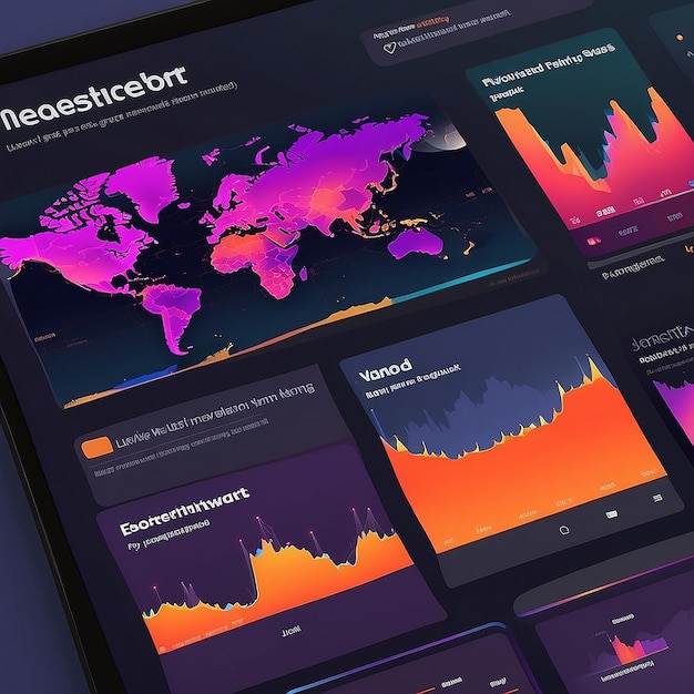 Foto het verkennen van trends interactive heatmaps van populaire producten