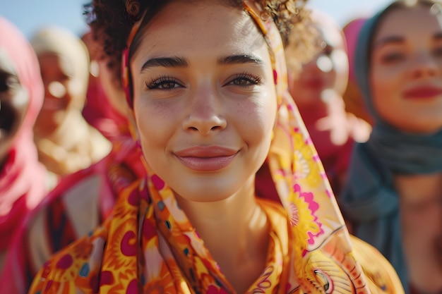 Het versterken van de positie van vrouwen bij het vieren van de Internationale Vrouwendag