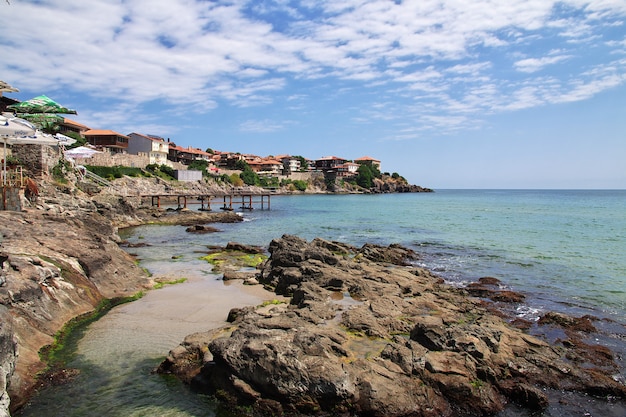 Het vinatgehuis, Sozopol, de kust van de Zwarte Zee, Bulgarije