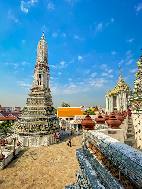 Het visitekaartje van de hoofdstad van Thailand is de boeddhistische tempel Wat Arun Temple of Dawn, gelegen aan de oevers van de Chao Phraya-rivier