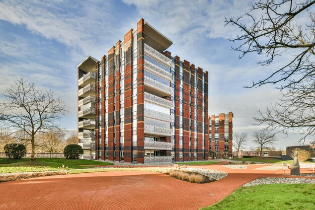 Het wandelgebied voor het huis