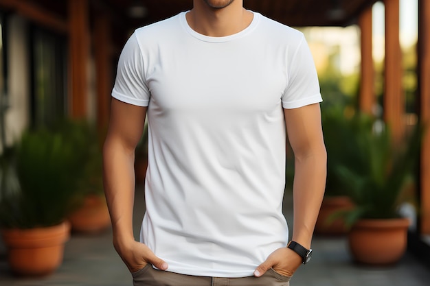 Het witte T-shirt een onmiskenbaar mode-icoon