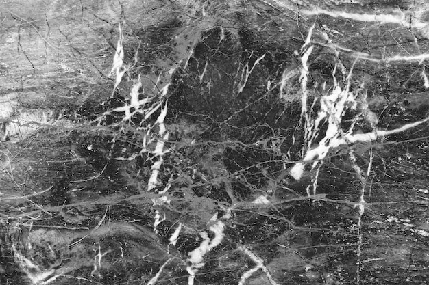 Het zwarte marmeren natuurlijke patroon voor achtergrond, vat natuurlijke marmeren zwart-wit samen