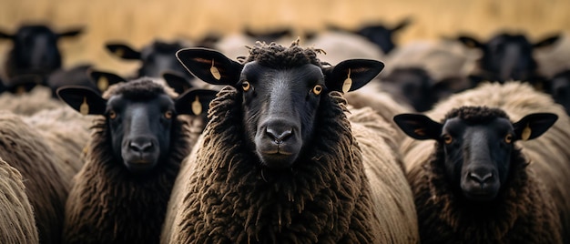 Het zwarte schaap tussen de blanken in de kudde