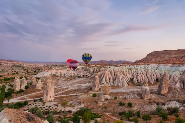 Hete luchtballon in Cappadocië