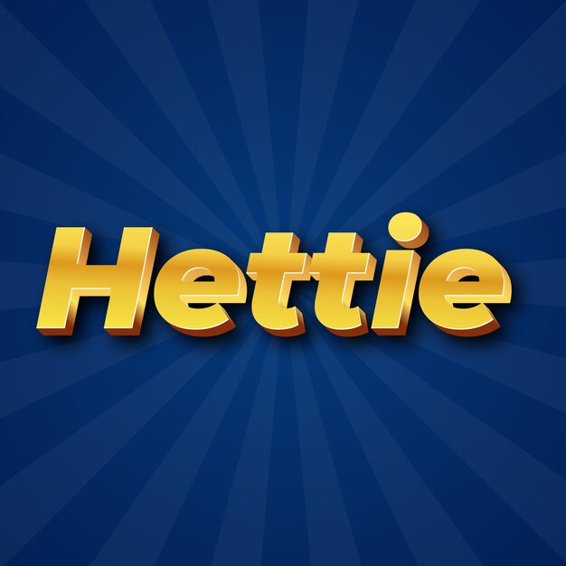 Hettie text effect gold jpg attractive background card photo