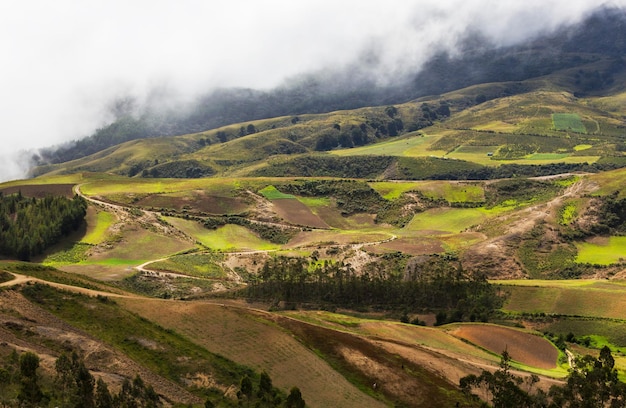 Heuvels in Bolivia