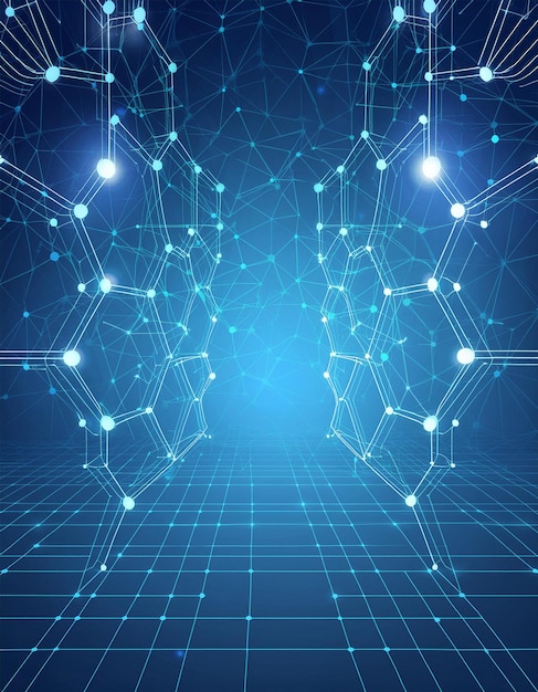 hex background for networking