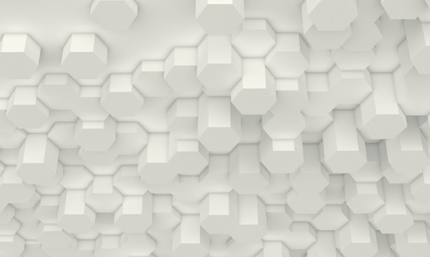 Hexagon geometric background