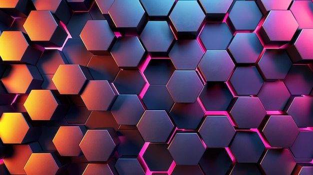 обои с шестиугольным рисунком