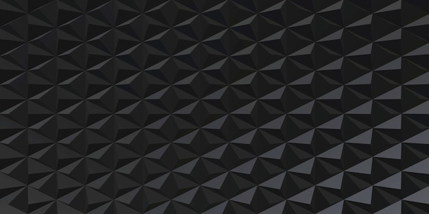 Il pixel esagonale blocca l'illustrazione moderna del concetto di scena del fondo astratto di tecnologia 3d